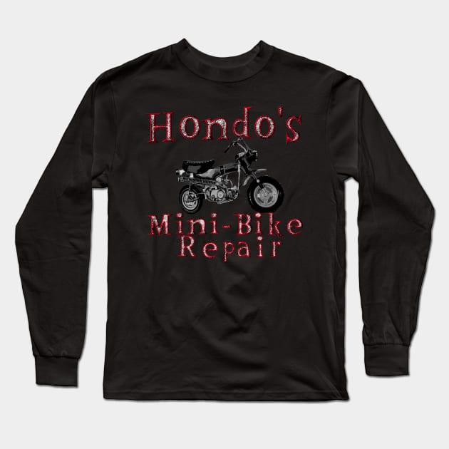 Hondo's Mini-Bike Repair Long Sleeve T-Shirt by FnWookeeStudios